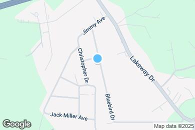 Map image of the property - 597 Bluebird Dr