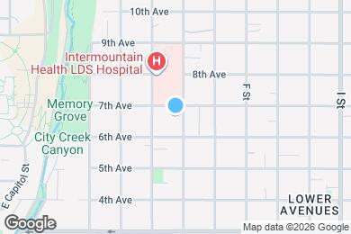 Map image of the property - 327 D St