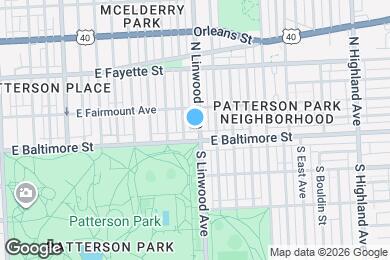 Map image of the property - 0 N Linwood Ave