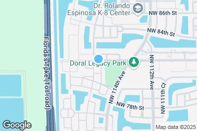 Map image of the property - 8162 NW 114th Pl