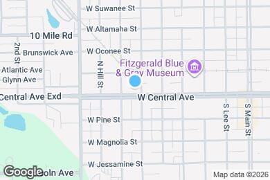 Map image of the property - 605 W Central Ave