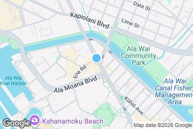 Map image of the property - 1911 Kalakaua Ave