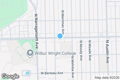 Map image of the property - 6243 W Montrose Ave