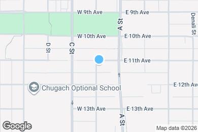 Map image of the property - Baker Apartments