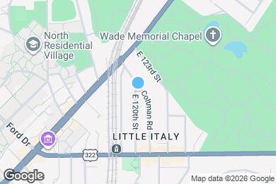 Map image of the property - 1897 E 120th St