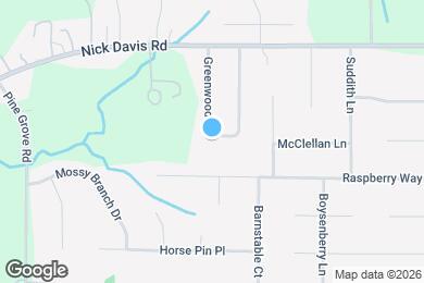 Map image of the property - 125 Greenwood Cir