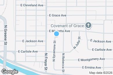 Map image of the property - 2508 N Sycamore St