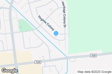 Map image of the property - 2855 Pilgrims Point Dr
