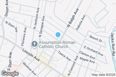 Map image of the property - 510 Dawson Ave