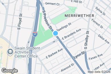 Map image of the property - 1916 S Preston St