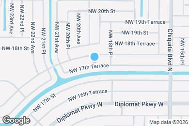 Map image of the property - 1909 NW 17th Terrace