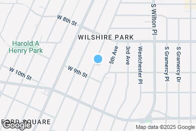 Map image of the property - 870 S Norton Ave