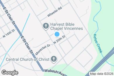 Map image of the property - 1806 N 20th St