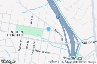 Map image of the property - 1501 Catherine Simmons Ave