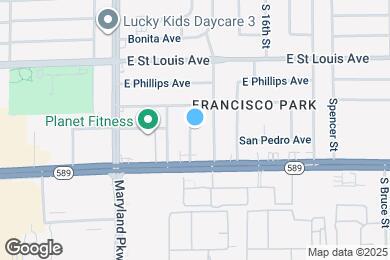 Map image of the property - 2307 Pardee Pl