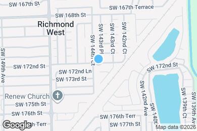Map image of the property - 14364 SW 172nd St