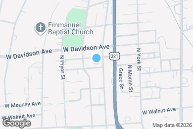 Map image of the property - 508 W Allison Ave