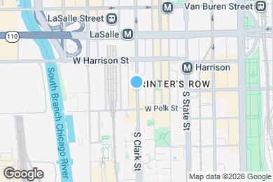 Map image of the property - 635 S Clark St