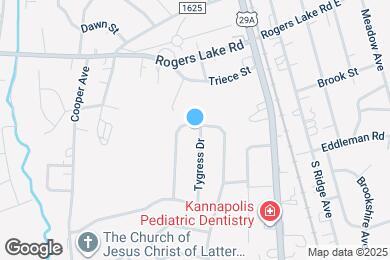 Map image of the property - 1464 Tygress Dr