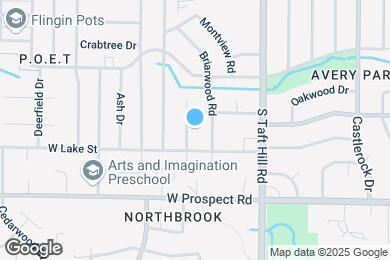 Map image of the property - 1400 Village Ln
