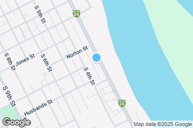 Map image of the property - 1033 S 3rd St