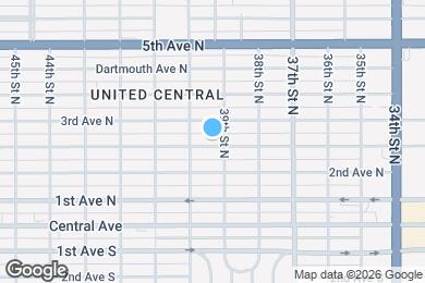 Map image of the property - 3921 Burlington Ave N
