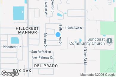 Map image of the property - 13353 Hacienda Dr