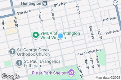 Map image of the property - 1028 11th St