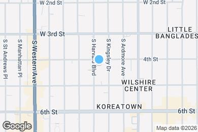 Map image of the property - Harvard Apartments