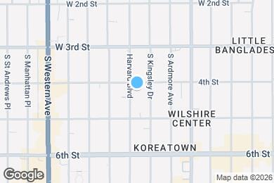 Map image of the property - Remodeled apartments *Hardwood Floors* *Intercom* *Garage parking*