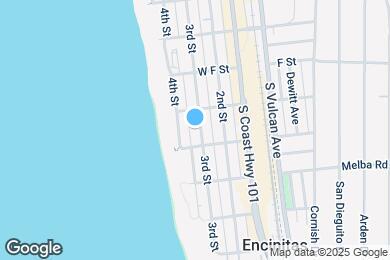 Map image of the property - 836 3rd St