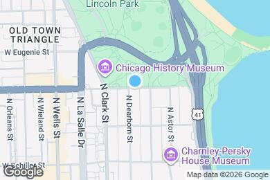 Map image of the property - 1555 N Dearborn Pky