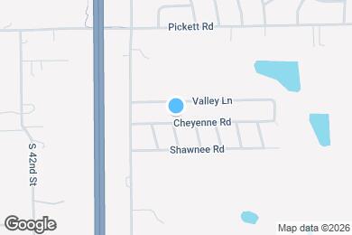 Map image of the property - 4609 Cheyenne Rd