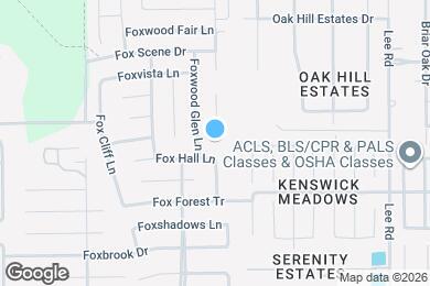 Map image of the property - 20814 Fox Swift Ct
