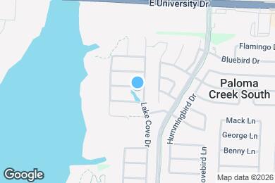 Map image of the property - 1129 Quail Dove Dr