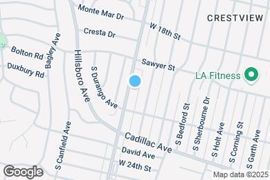 Map image of the property - 1940 S Robertson Blvd