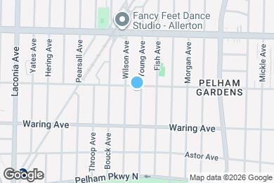 Map image of the property - 1318 Mace Ave