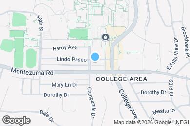 Map image of the property - 5809 Lindo Paseo