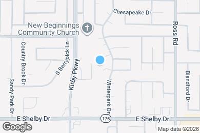Map image of the property - 6522 Pine Cone Cove
