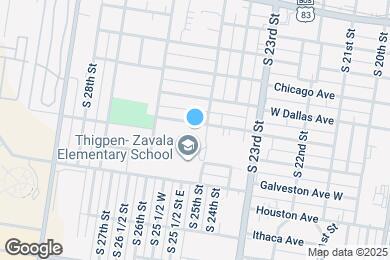 Map image of the property - 2509 Erie Ave