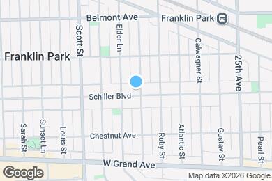 Map image of the property - 9852 Schiller Blvd