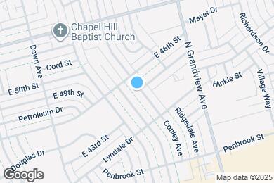 Map image of the property - 4501 Conley Ave