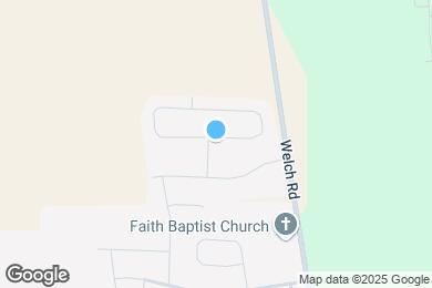 Map image of the property - 222 Sycamore Ln