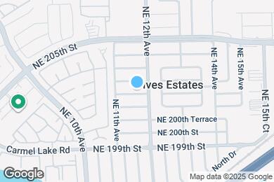 Map image of the property - 1161 NE 202nd St
