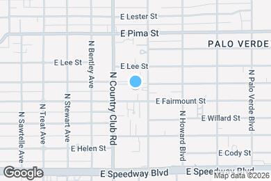 Map image of the property - 3138 E Adams St