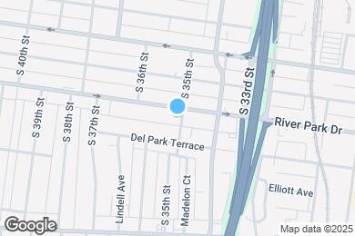 Map image of the property - 3502 River Park Dr