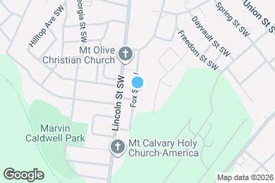 Map image of the property - Room in House on Fox St SW