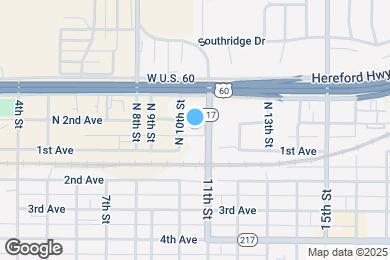 Map image of the property - 102 N 11th St