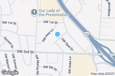 Map image of the property - 1302 SW Peggy Cir