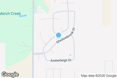 Map image of the property - 2324 Shadowbrook Dr